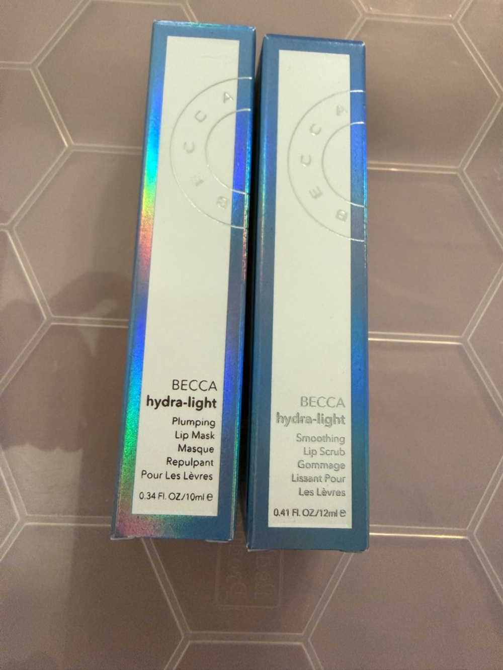 BECCA hydra-light Lip Mask & Lip Scrub Duo